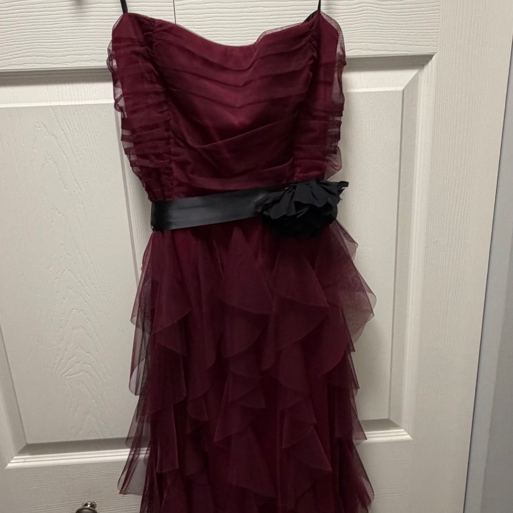 Vintage Deb Maroon Dress